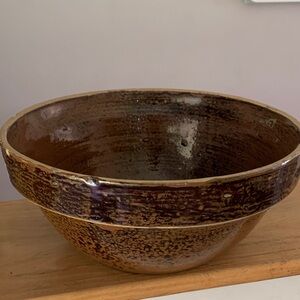 Large stoneware bowl